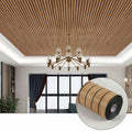 DOMMO™ Houten Latten Behang