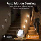 DOMMO™ MotionGlow — 3 oplaadbare bewegingssensorlampen